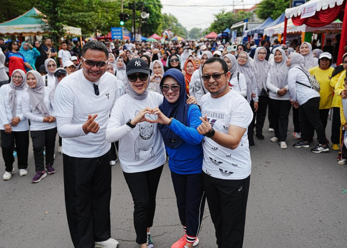 Beragam Aksi Warnai CFD Semarak Bhayangkara di Gowa