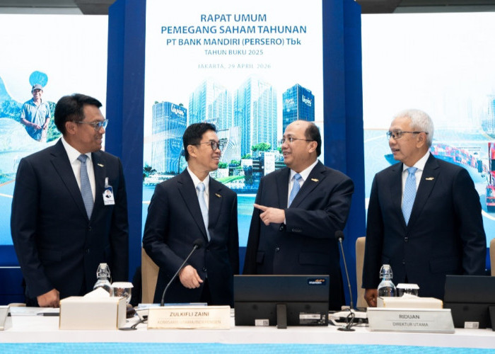 Ditopang Fundamental Solid, RUPST Bank Mandiri Restui Dividen, Buyback, dan Penyegaran Pengurus