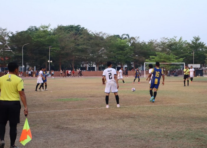 Diwarnai Kartu Merah, Polresta Gowa Bekuk Polrestabes Makassar 1-0