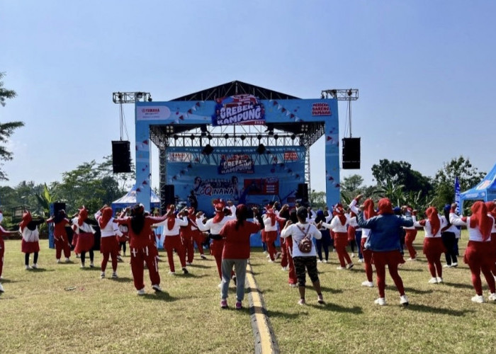 Grebek Kampung! Yamaha Kobarkan Semangat Kemerdekaan dan Kreativitas Warga Desa dalam Rangka HUT RI Ke-80