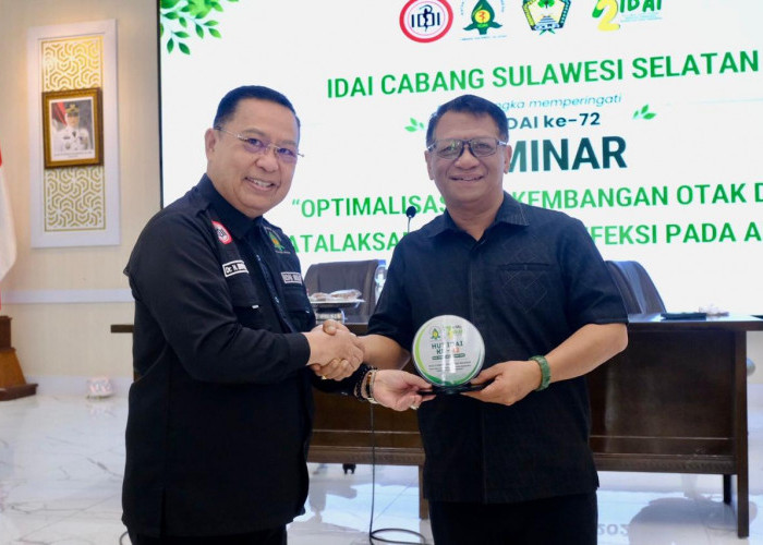 HUT IDAI, Sekda Gowa Paparkan Keberhasilan Imunisasi Zero Dose 