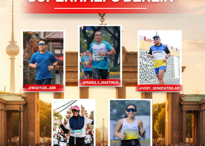 Emados Berangkatkan 30 Pelari Indonesia ke Eropa