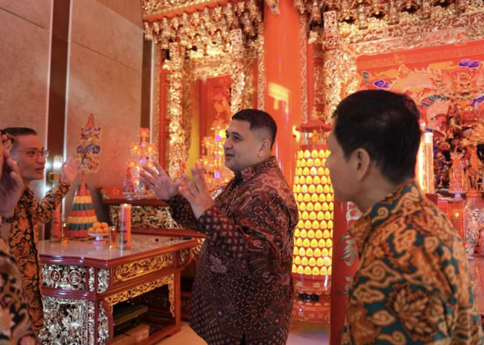 Appi Resmikan Cetia Zhen An Kong 'Sam Ong Hu' Makassar 