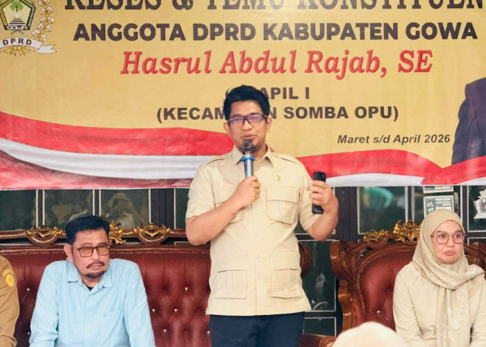 Reses di Kelurahan Bonto-bontoa, HAR Dengar Keluhan Warga Soal Penanganan Banjir