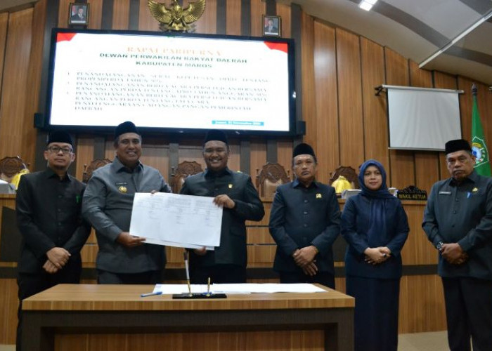 APBD Maros 2026 Resmi Disepakati DPRD dan Pemkab