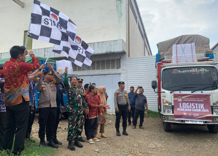 Distribusi Perdana Logistik Pilkada 2024, KPU Gowa Sasar 4 Kecamatan Dataran Tinggi