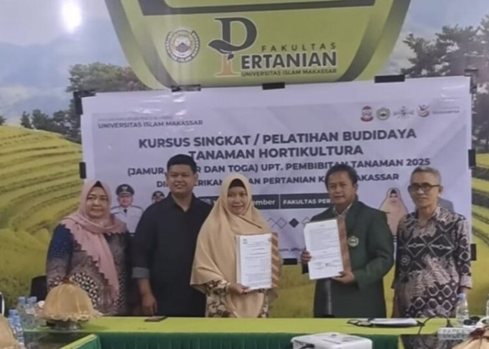 DP2 Makassar dan UIM Gelar Kursus Singkat Budidaya Hortikultura untuk Dukung Urban Farming
