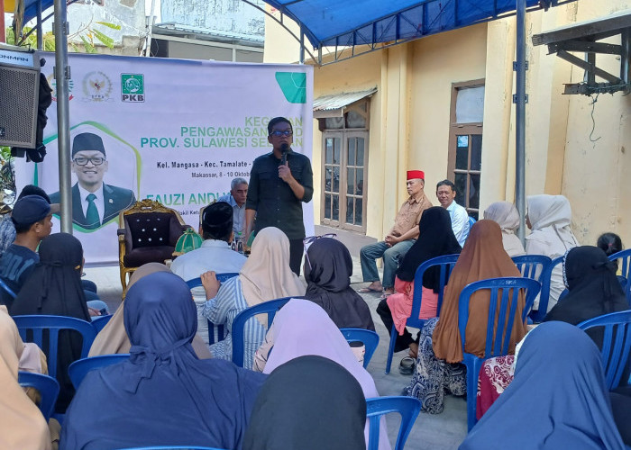 Fauzi Andi Wawo Temui Konstituen di Kelurahan Mangasa