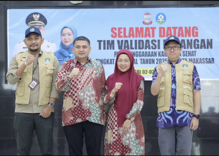 Sambut Tim Verifikasi Nasional, Pemkot Makassar Komitmen Wujudkan Kota Sehat