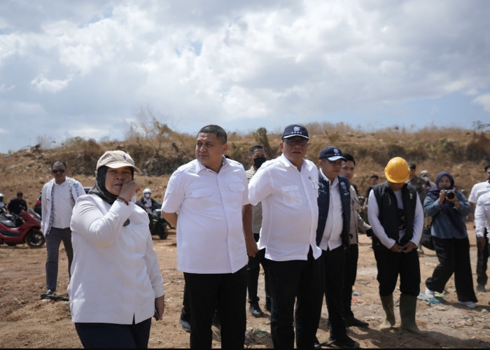 Menteri LH Nilai Penggunaan Geomembran dan Urukan Tanah TPA Tamangapa Dinilai Layak Dicontoh Daerah Lain