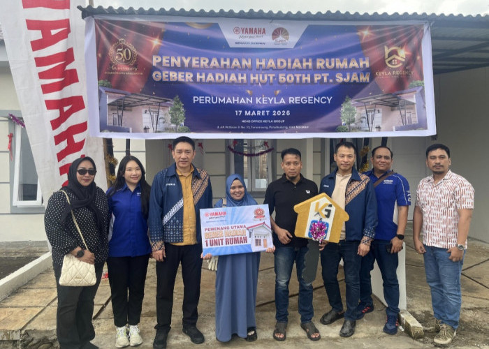 Beli Motor Yamaha, Warga Gowa Dapat Hadiah Rumah dari SJAM