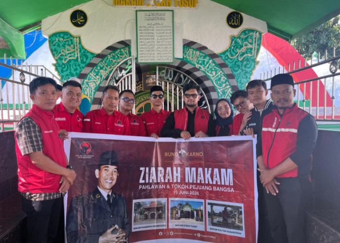 Peringati Bulan Bung Karno 2026, PDI Perjuangan Makassar Ziarah ke Makam Pahlawan dan Tokoh Bangsa