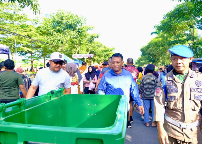 Sidak CFD, Wabup DM Pastikan tak Ada Sampah Berserakan 