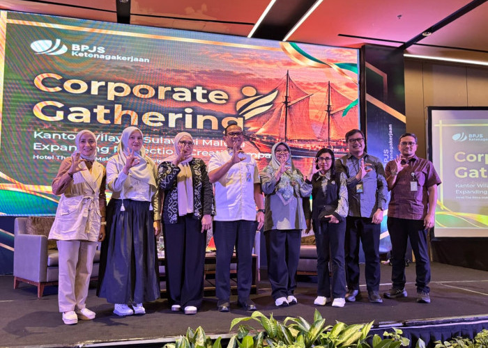 BPJS Ketenagakerjaan Kanwil Sulawesi Maluku Perluas Perlindungan Pekerja via Corporate Gathering