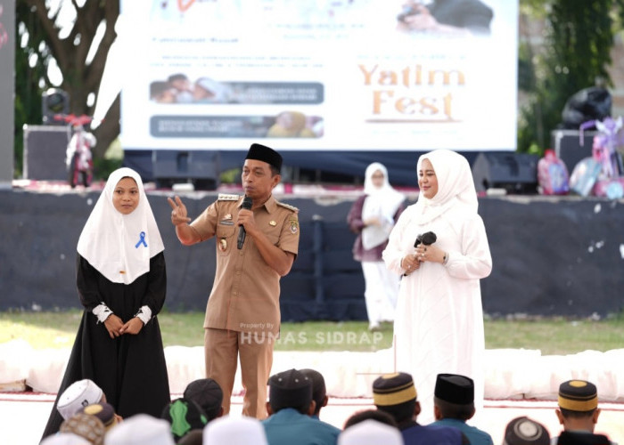 Yatim Fest di Sidrap Perkuat Kolaborasi Pemprov dan Pemkab Peduli Anak Yatim