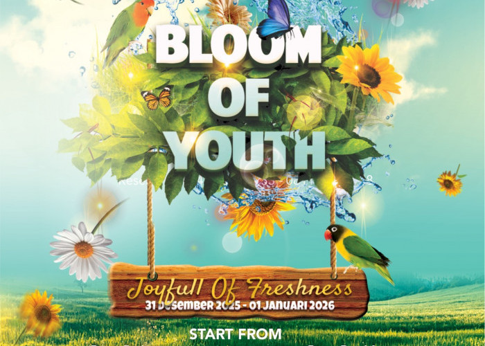 Rayakan Malam Tahun Baru di Hotel Santika Makassar dengan Tema Bloom Of Youth