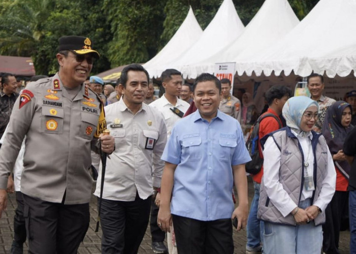 Waka DPRD Sulsel Yasir Machmud Hadiri 'Gerakan Pangan Murah Polri' di Polda Sulsel 