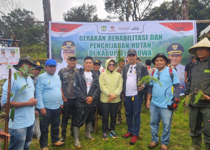 Atensi Pembalakan Liar, KPH Jeneberang Sisir Kawasan Hutan di Gowa 