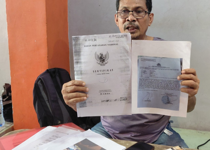 Kabid Propam Polda Sulsel Diduga Cawe - Cawe Persoalan Lahan di Maros,  Warga Lapor Mabes