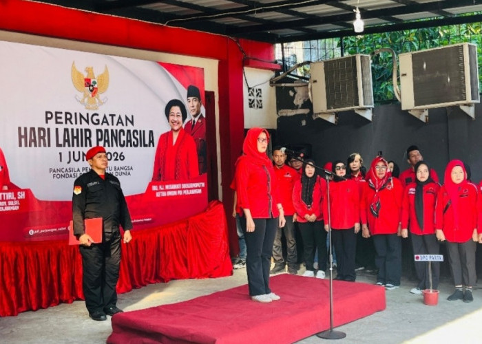 Peringati Hari Lahir Pancasila, PDI Perjuangan Sulsel Tegaskan Semangat Pengabdian dan Ajaran Bung Karno