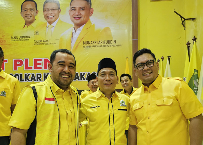 Posisi Sekretaris  Golkar Makassar, Suharmika Gantikan Wahab Tahir 