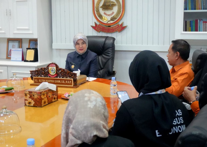 Wakil Wali Kota Terima Audiensi BPS Kota Makassar, Dukung Suksesnya Sensus Ekonomi 2026