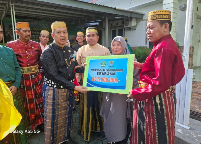 Kolaborasi Baznas, Kemenag Gowa Bantu UMKM Modal Usaha