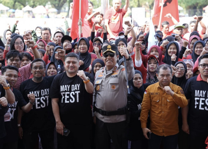 Buruh Sampaikan Aspirasi Tanpa Konfrontasi, Pemkot Makassar Fasilitasi Ruang Dialog
