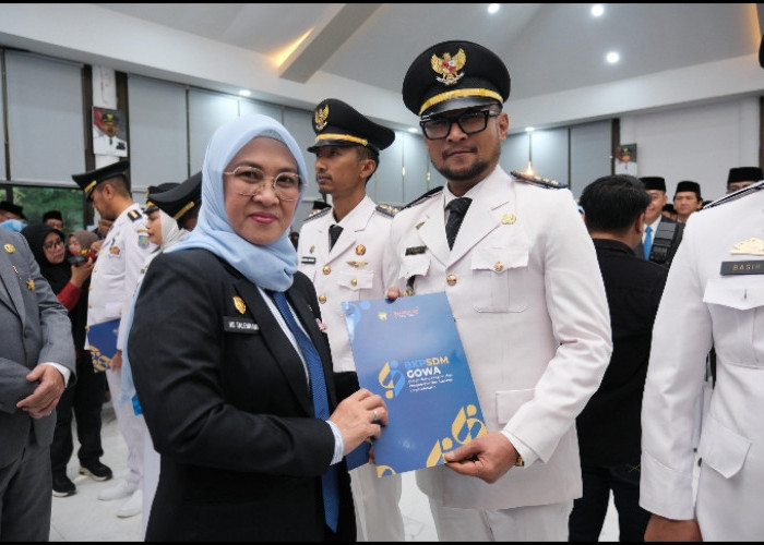 Mutasi Besar-besaran di Gowa, Bupati  Lantik 124 Pejabat Eselon III-IV