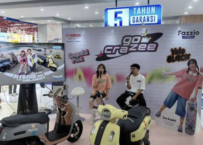 Lets Go Crazee! Fazzio Hybrid Dorong Kreativitas dan Gaya Gen Z Lewat Pilihan Warna Baru 