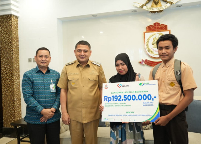 Program Makassar Berjasa, 103 Ribu Pekerja Rentan Kini Terlindungi