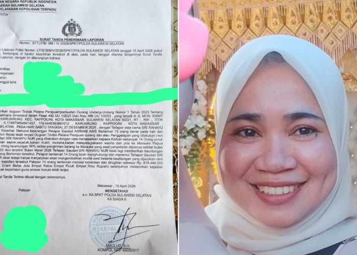 Belasan Korban, Penipuan di Makassar Timbulkan Kerugian Rp616 Juta