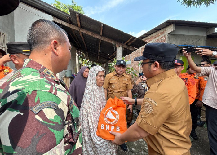 BPBD Gowa Siapkan 120 Paket Bantuan Sembako Bagi Korban Angin Puting Beliung
