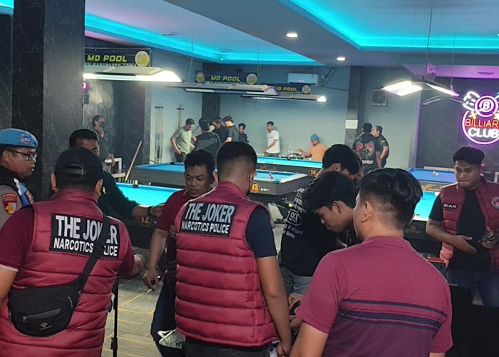 Razia Narkotika, Polresta Gowa Sisir Tempat Hiburan