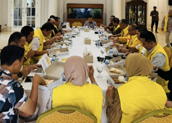 Deretan DPD II Golkar Temui Jusuf Kalla Jelang Musda Golkar Sulsel 