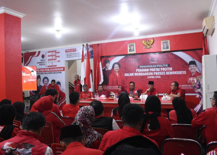 DPD PDI Perjuangan Sulsel Gelar Fit and Proper Test 100 Calon Ketua PAC di Makassar
