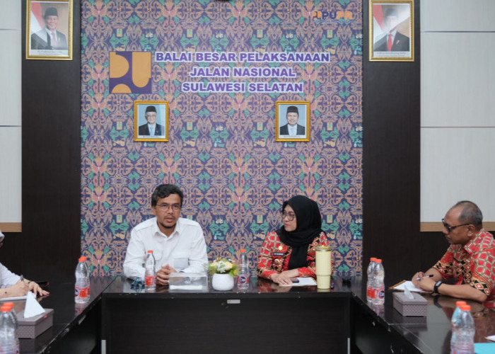 Bupati Gowa Kunjungi BBPJN Sulsel, Perjuangkan Infrastruktur Jalan