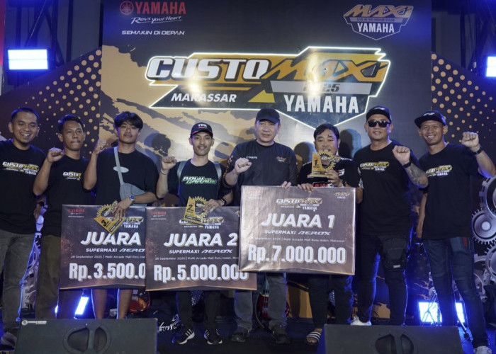 Hasil Lengkap CostuMAXI 2025: XMAX, NMAX, Aerox, Lexi Punya Raja Modifikasi Baru