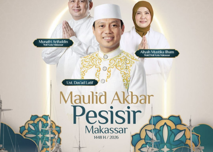 Maulid Akbar Pesisir Makassar Digelar di Kawasan Pelabuhan Paotere, Appi Ajak RT/RW Hadir