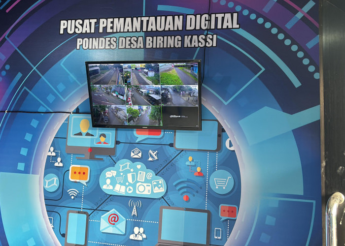 Dukung Visi Pemkab Takalar, Desa Biring Kassi Tampilkan Layanan Publik Serba Digital