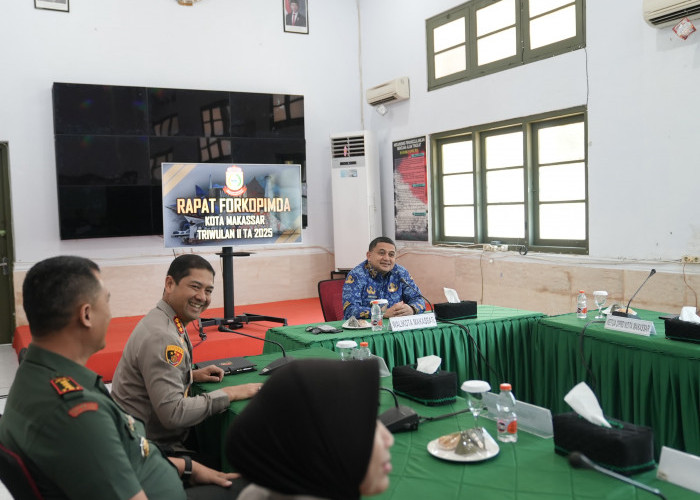 Problem Sosial jadi Fokus Wali Kota Munafri di Rakor Forkopimda 
