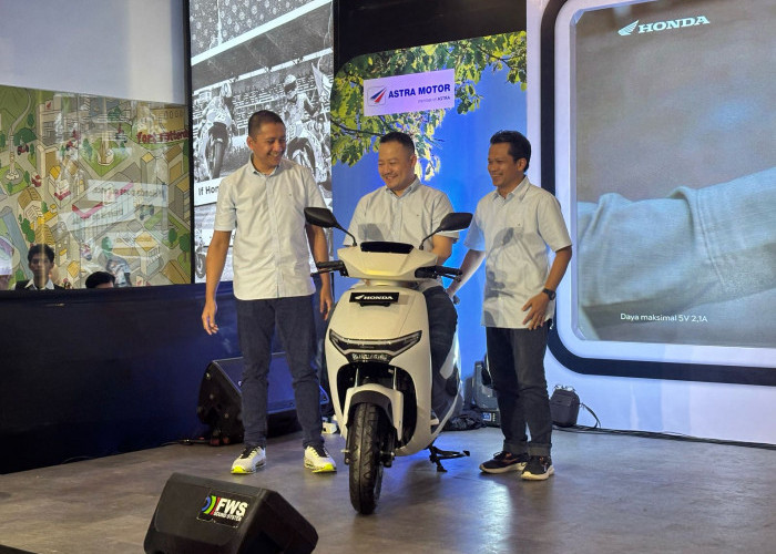 Asmo Sulsel Luncurkan Honda CUV e: dan ICON e:, Motor Listrik Ramah Lingkungan dengan Teknologi Canggih