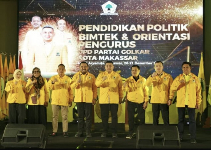 Bimtek Kader Golkar Makassar, Munafri Tekankan Pemahaman Ideologi Partai dalam Menghadapi Tantangan Politik