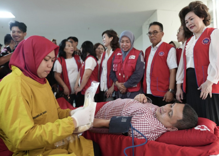 Donor Darah PSMTI Sulsel, Munafri Arifuddin Ajak Komunitas Aktif dalam Aksi Sosial