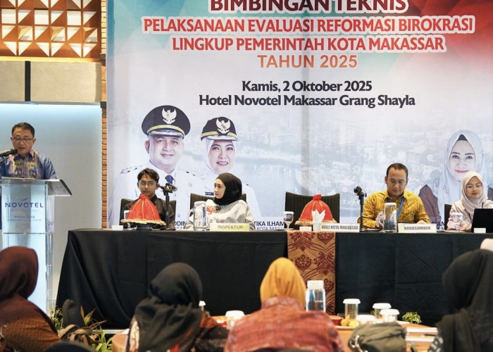 Bimtek Evaluasi Reformasi Birokrasi, Inspektorat Harap ASN Jadi Katalisator Wujudkan Visi-Misi Kota Makassar 