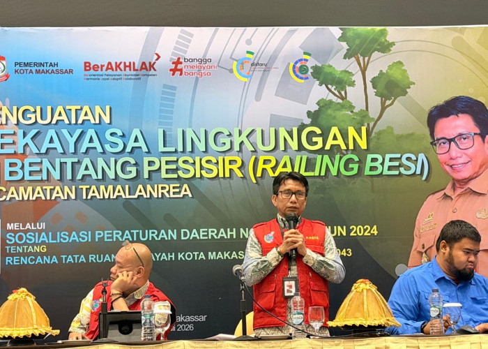 Distaru Makassar Targetkan Pengawasan     347 Ribu Bangunan Lebih Efektif Melalui Railing Besi