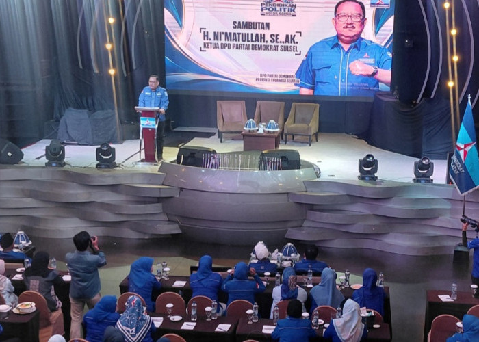 Ketua Demokrat Sulsel Ni'matullah Soroti Buruknya Persepsi Masyarakat Terhadap Politik 