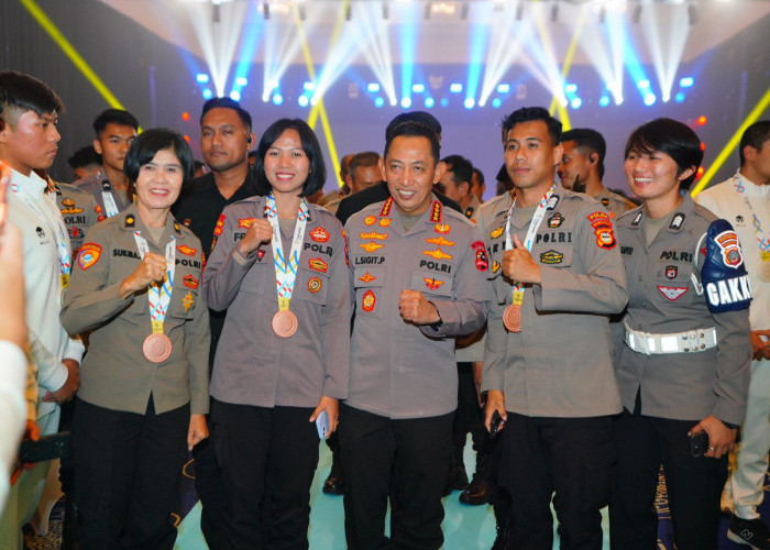 Kapolri Apresiasi Personel Polri Peraih Medali SEA Games 2025 Tailan
