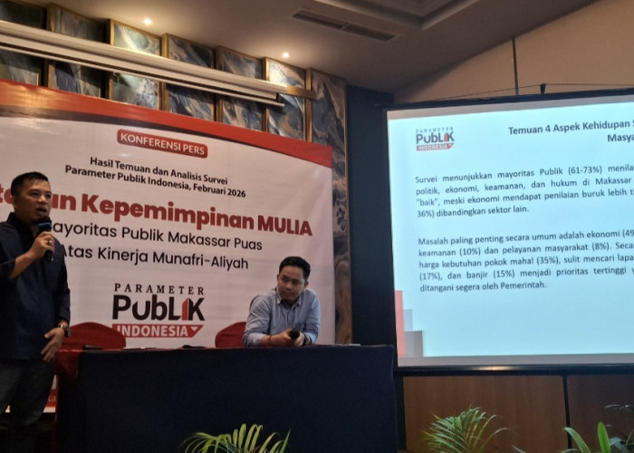 Survei PPI: 80,1  Persen Warga Puas Setahun Kepemimpinan Munafri–Aliyah