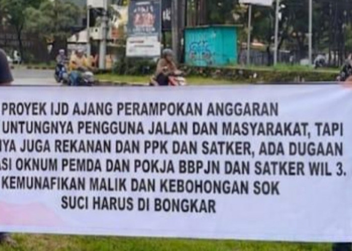 Tersebar Baliho Soroti IJD Satker III, Malik : Tanyakan ke Pemda Manfaatnya